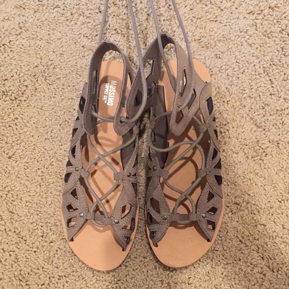 Missimo Lace Up Sandals